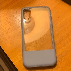 Otterbox statement  for iPhone X in sky blue